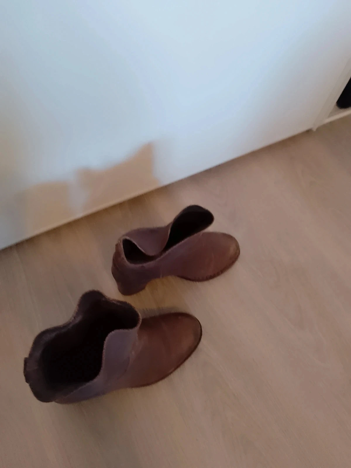 Botas femininas 38 shabbies em couro natural – photo 3